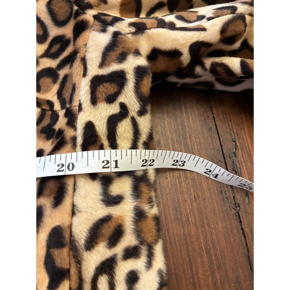 Philosophy Faux Leopard blazer, women's size large - Picture 3 of 5
